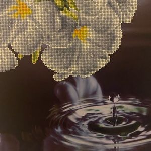 Diamond painting completed